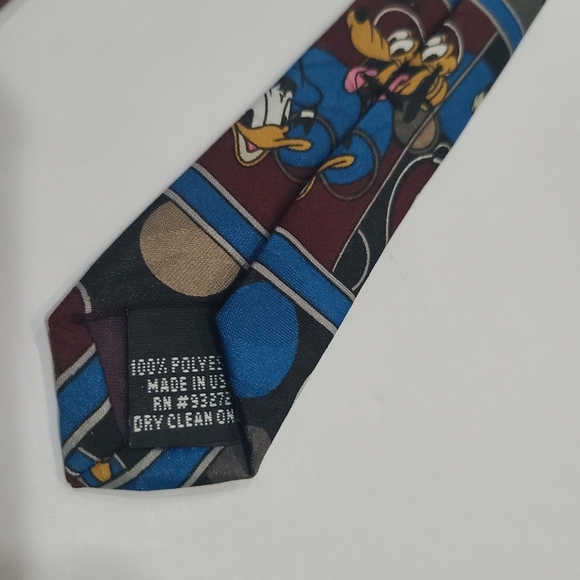 Disney Character Tie - Blue and Burgundy 56 in. - Picture 5 of 6